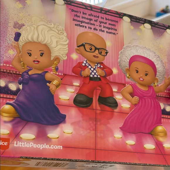 Fisher-Price Little People RuPaul Figure Collection new in box - Picture 3 of 4